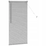 Żaluzja wenecka pozioma VidaXL 55x130 cm aluminiowa srebrna 5