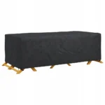 POKROWIEC NA MEBLE OGRODOWE CZARNY 300X140X90CM 420D 3