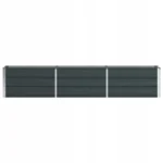 VidaXL Donica Antracyt 240 x 40 x 45 cm Stal 4