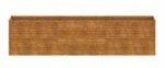 VidaXL Podwyższona donica 291x50x69 cm stal kortenowska 2