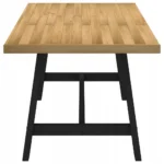 VidaXL Stół prostokątny jadalniany do salonu 180 x 90 x 75cm czarne nogi 4