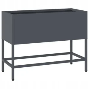 VidaXL Podwyższona donica ogrodowa Antracyt 60 x 26 x 45 cm Stal