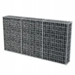 vidaXL Kosz gabionowy, stal galwanizowana, gabion 200x30x100 cm 3