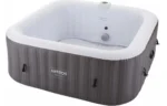 Basen z hydromasażem nadmuchiwany kwadratowy Arebos 910L, 6 osobowe jacuzzi