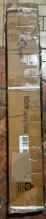 VidaXL Zwijana markiza boczna, czarna, 180x500 cm 10