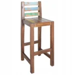 Hokery VidaXL 245800 lite drewno z odzysku 40x40x106 cm 2 szt, solidne 5