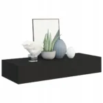 Półka płyta MDF VidaXL 60 x 23,5 cm czarny 2