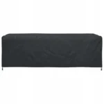 POKROWIEC NA MEBLE OGRODOWE CZARNY 300X140X90CM 420D 4