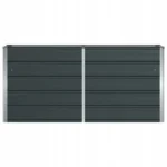 vidaXL Donica Antracyt 160 x 40 x 75 cm Stal 4