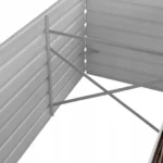 VidaXL Doniczka metal beżowy 320 cm x 80 x 77 cm 5