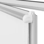 vidaXL Roleta zaciemniająca biała 65x230 cm Szerokość tkaniny 60,7 cm 12