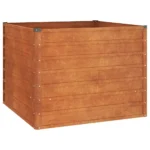 Doniczka metal szary VidaXL 100 cm x 100 x 77 cm