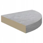 VidaXL Półka płyta MDF 25 x 25 cm odcienie szarości 3