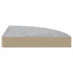 VidaXL Półka płyta MDF 25 x 25 cm odcienie szarości 4