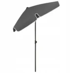 Parasol klasyczny VidaXL szary 180 x 232 cm 6