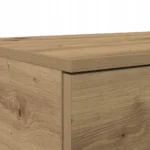 Szuflady do łóżka z szufladą dąb artisan 150 x 36.5 x 16.5 cm 7