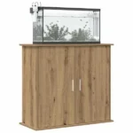 VidaXL Szafka pod akwarium, dąb artisan, 81x36x73 cm 11
