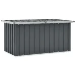 VidaXL Skrzynia ogrodowa metal 421 l szary 7
