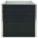 Doniczka metal antracytowa VidaXL 160 cm x 80 x 77 cm 3