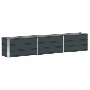 VidaXL Donica Antracyt 240 x 40 x 45 cm Stal