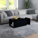 Stolik VidaXL prostokątny 50 x 150 x 35cm czarny 9