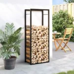 Stojak na drewno VidaXL metalowy 132x50x28 cm 8