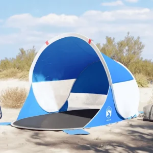 VidaXL Namiot plażowy pop-up, wodoodporny, lazurowy 2