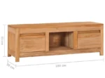 Szafka RTV stojąca VidaXL 100 cm x 35 cm x 30 cm 2