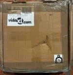 VidaXL DYWAN KREMOWY 100X100CM POLIESTER I PVC 7
