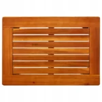 vidaXL Ogrodowy stolik kawowy, 50x35x36 cm, lite drewno akacjowe 3