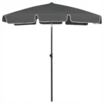 Parasol klasyczny VidaXL szary 180 x 232 cm