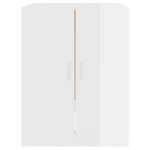 Szafka na pralkę VidaXL biała 71x71,5x91,5 cm pełne drzwi OPIS 7