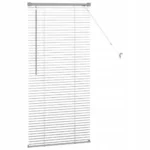 Żaluzja wenecka pozioma VidaXL 55x130 cm aluminiowa srebrna 6