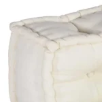 VidaXL Poduszka do sofy paletowej 2 pcs kremowy 120 x 80 x 38 cm 5