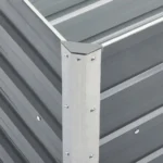 VidaXL Doniczka metal szary, donica, galwanizowana stal 240 cm x 40 x 77 cm 3