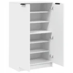 Szafka na buty VidaXL 811439 biała 59x35x100,5 cm 9