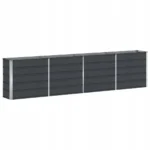 VidaXL Donica Antracytowa 320 x 40 x 75 cm Stal