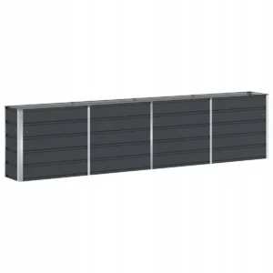 VidaXL Donica Antracytowa 320 x 40 x 75 cm Stal