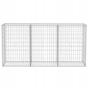 vidaXL Kosz gabionowy, stal galwanizowana, gabion 200x30x100 cm 2