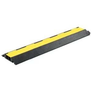 Najazd kablowy VidaXL 2 kanałowy gumowy 101,5cm 2