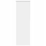 vidaXL Roleta zaciemniająca biała 65x230 cm Szerokość tkaniny 60,7 cm