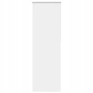 vidaXL Roleta zaciemniająca biała 65x230 cm Szerokość tkaniny 60,7 cm