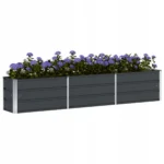 VidaXL Donica Antracyt 240 x 40 x 45 cm Stal 3