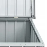 VidaXL Skrzynia ogrodowa metal 421 l szary 5