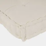 VidaXL Poduszka do sofy paletowej 2 pcs kremowy 120 x 80 x 38 cm 7