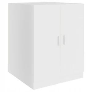 Szafka na pralkę VidaXL biała 71x71,5x91,5 cm pełne drzwi OPIS