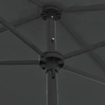 Parasol klasyczny VidaXL szary 180 x 232 cm 3