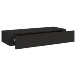 Półka płyta MDF VidaXL 60 x 23,5 cm czarny