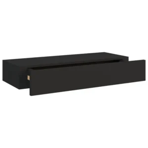 Półka płyta MDF VidaXL 60 x 23,5 cm czarny