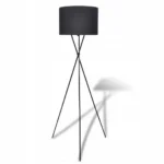 Lampa podłogowa VidaXL Lampy podłogowe E27 60 W czarny